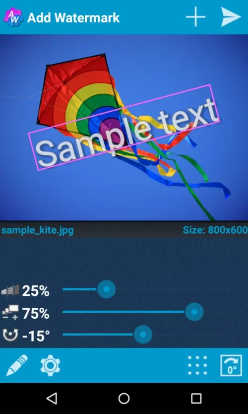 Kaynak 'Add Watermark'