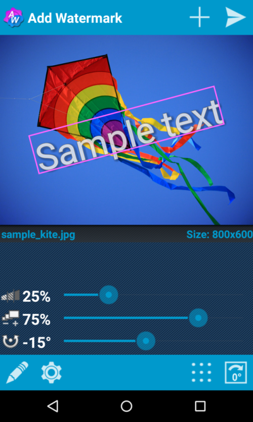 Kaynak 'Add Watermark'