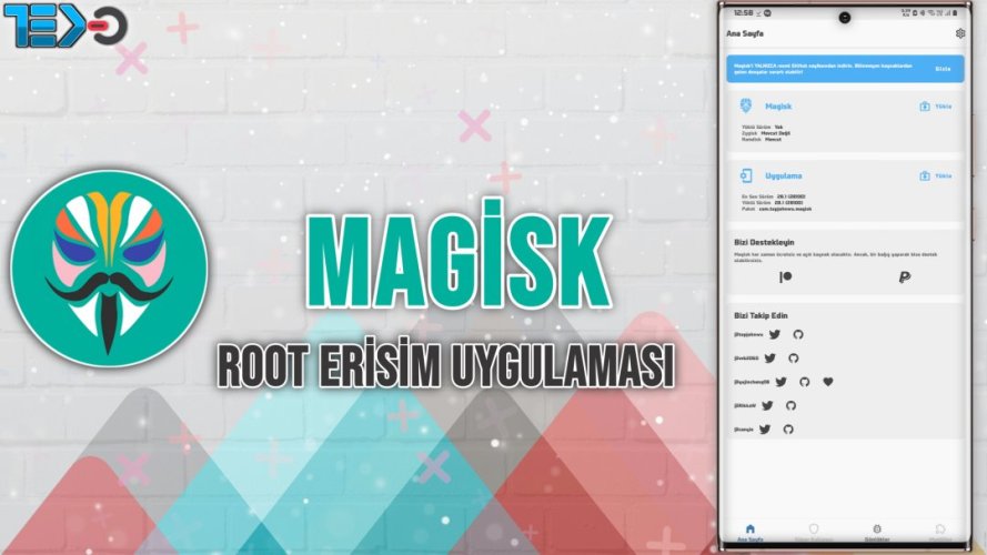 Kaynak 'Magisk'
