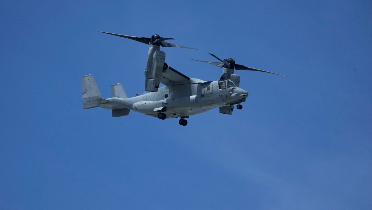 Japonya, geçen yıl düşen Osprey tipi uçakları yeniden havalandırdı