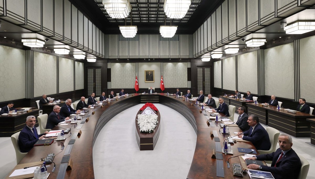 Kabine toplantısı sona erdi | Cumhurbaşkanı Erdoğan açıklama yapıyor