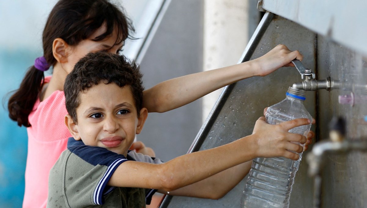UNICEF: Gazze'de su tükendi, çocuklar kuyulardaki kirli suları kullanmak zorunda