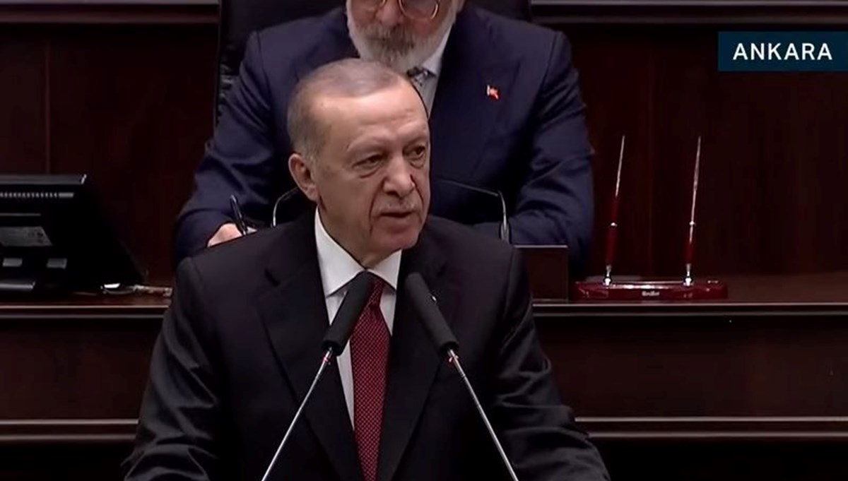 Cumhurbaşkanı Erdoğan'dan AK Parti Grup Toplantısı'nda 