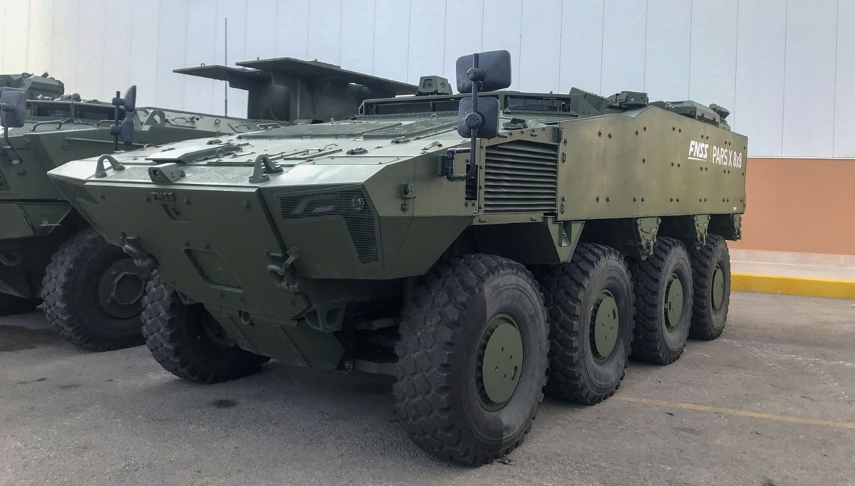 Türkiye'nin yeni zırhlı aracı PARS X ortaya çıktı