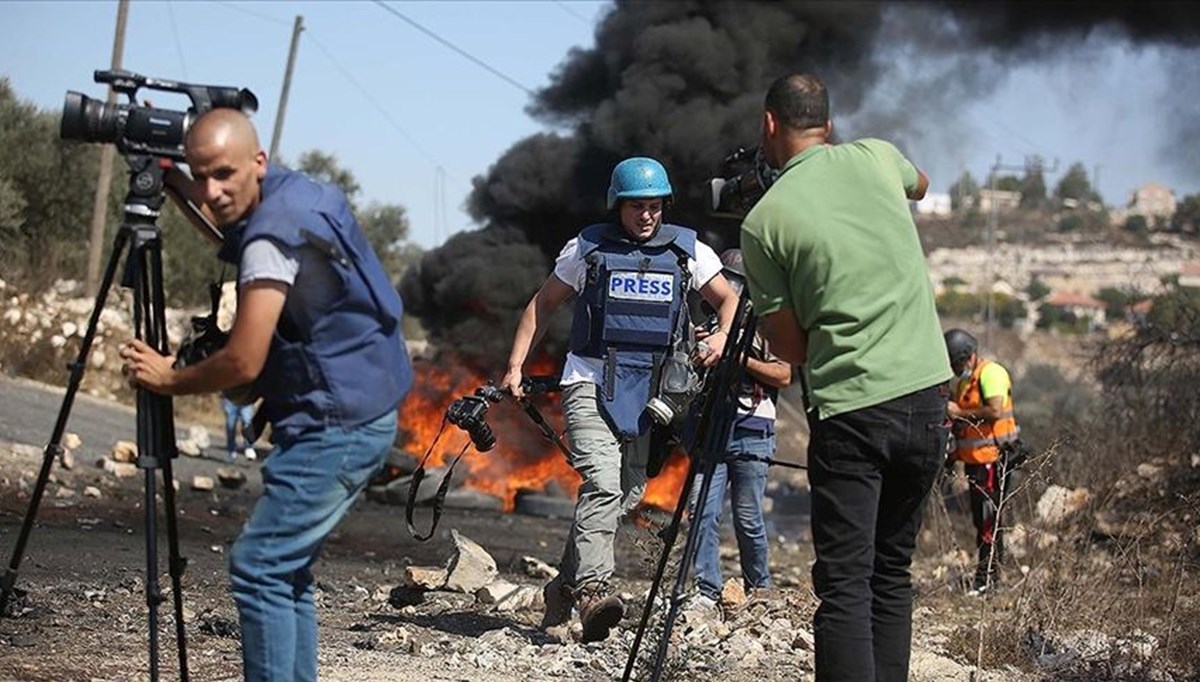 Gazze'de 3 ayda öldürülen gazeteci sayısı dünyada iki yılda öldürülenden fazla