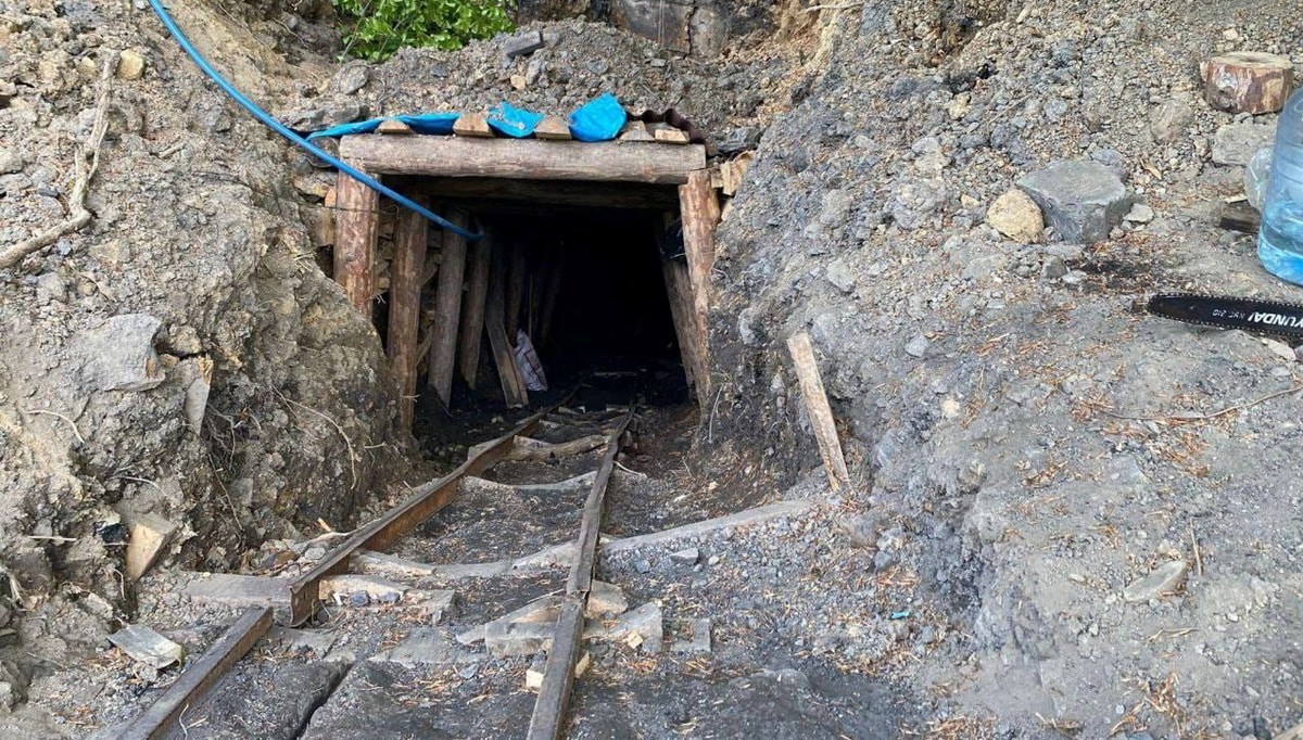 Zonguldak'ta 3 kaçak maden ocağı imha edildi