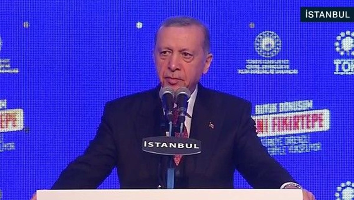 Cumhurbaşkanı Erdoğan: İstanbul'da 1,5 milyon riskli konut var