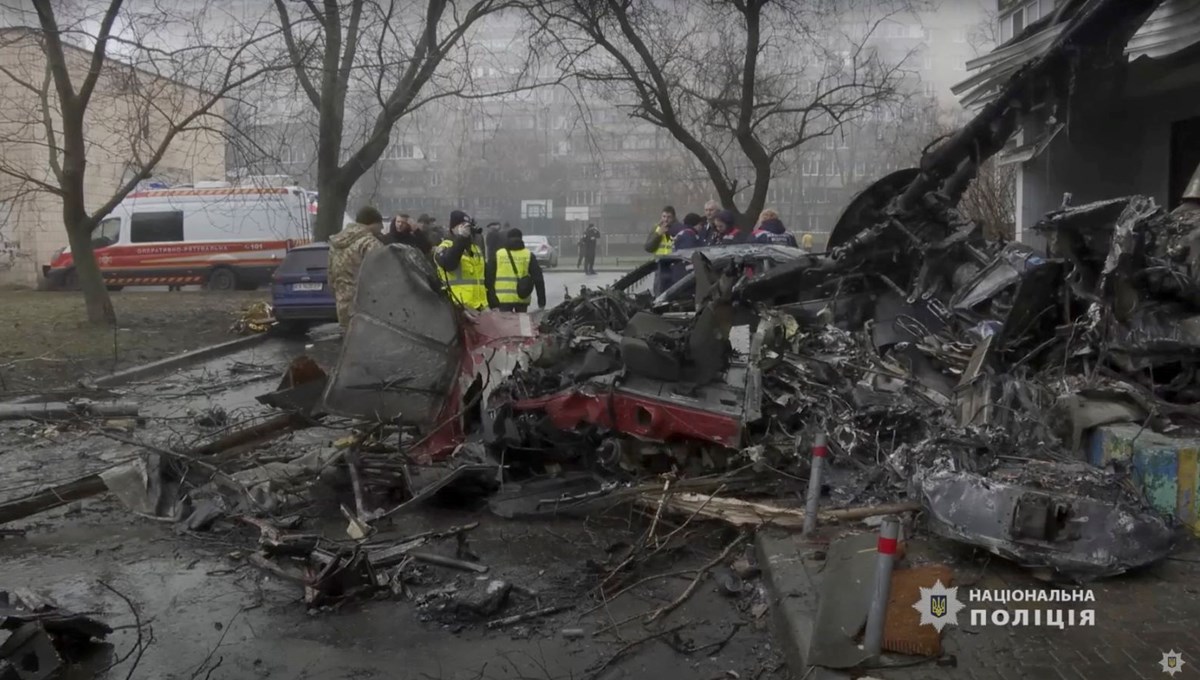 Avrupalı liderlerden helikopter kazası nedeniyle Ukrayna'ya taziye mesajları