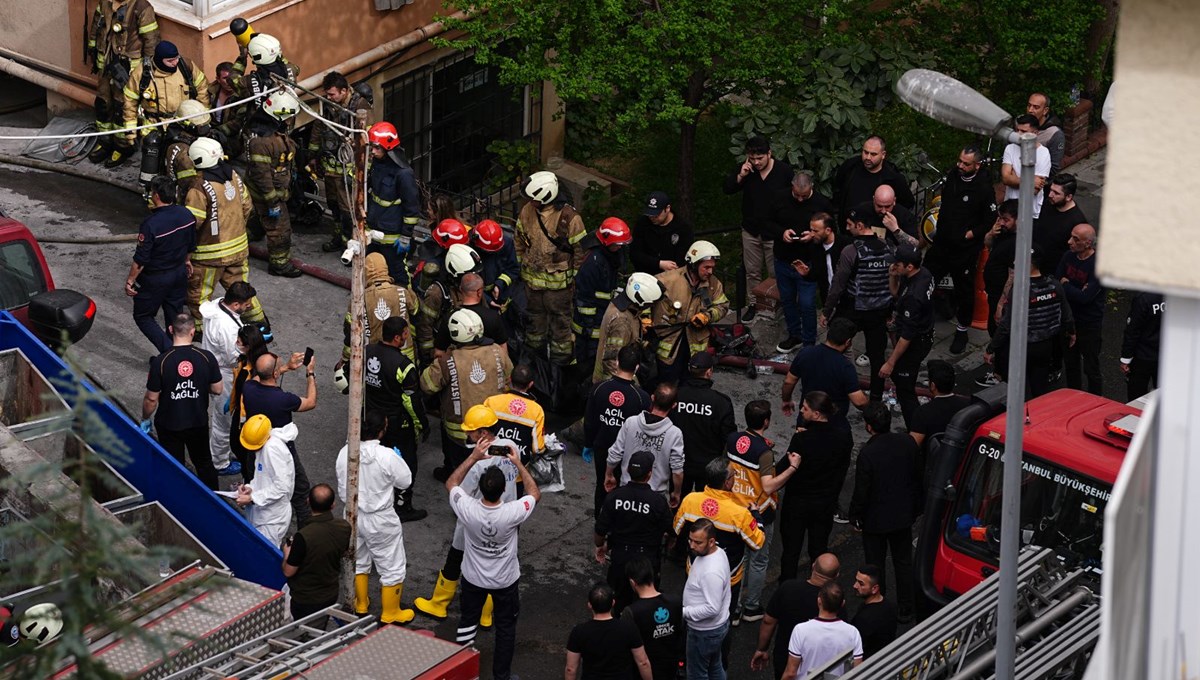 Beşiktaş’taki yangın faciasının görgü tanıkları anlattı: Alevler dördüncü kata kadar yükseldi, sürünerek kurtulduk