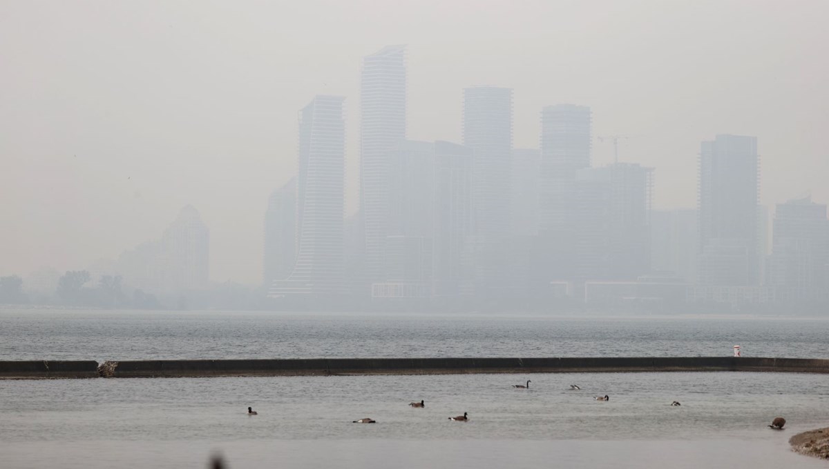 Kanada'daki orman yangınları: Toronto dünyanın havası en kirli şehirleri arasına girdi