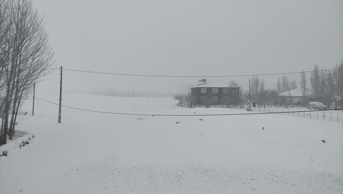 Bingöl ve Şırnak'ta kar nedeniyle 15 yerleşim yerine ulaşım sağlanamıyor