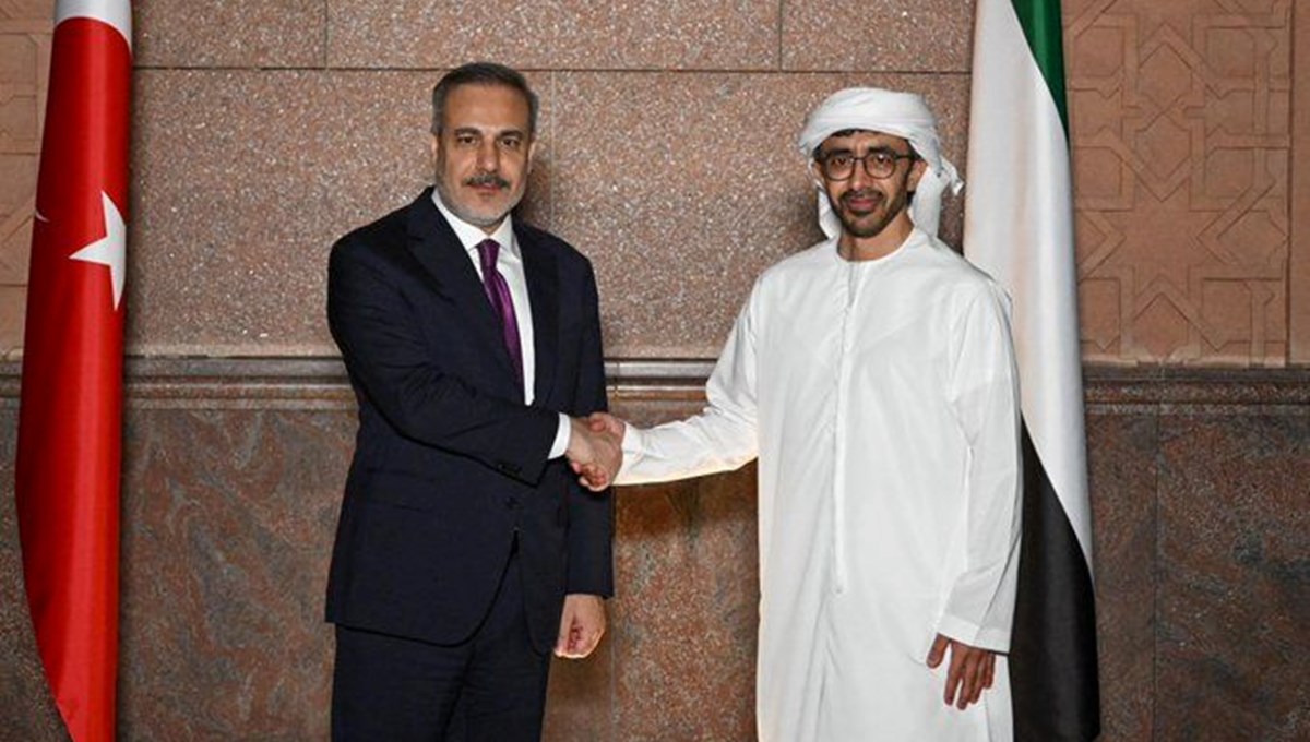 Dışişleri Bakanı Fidan, BAE'li mevkidaşı AL Nahyan ile görüştü