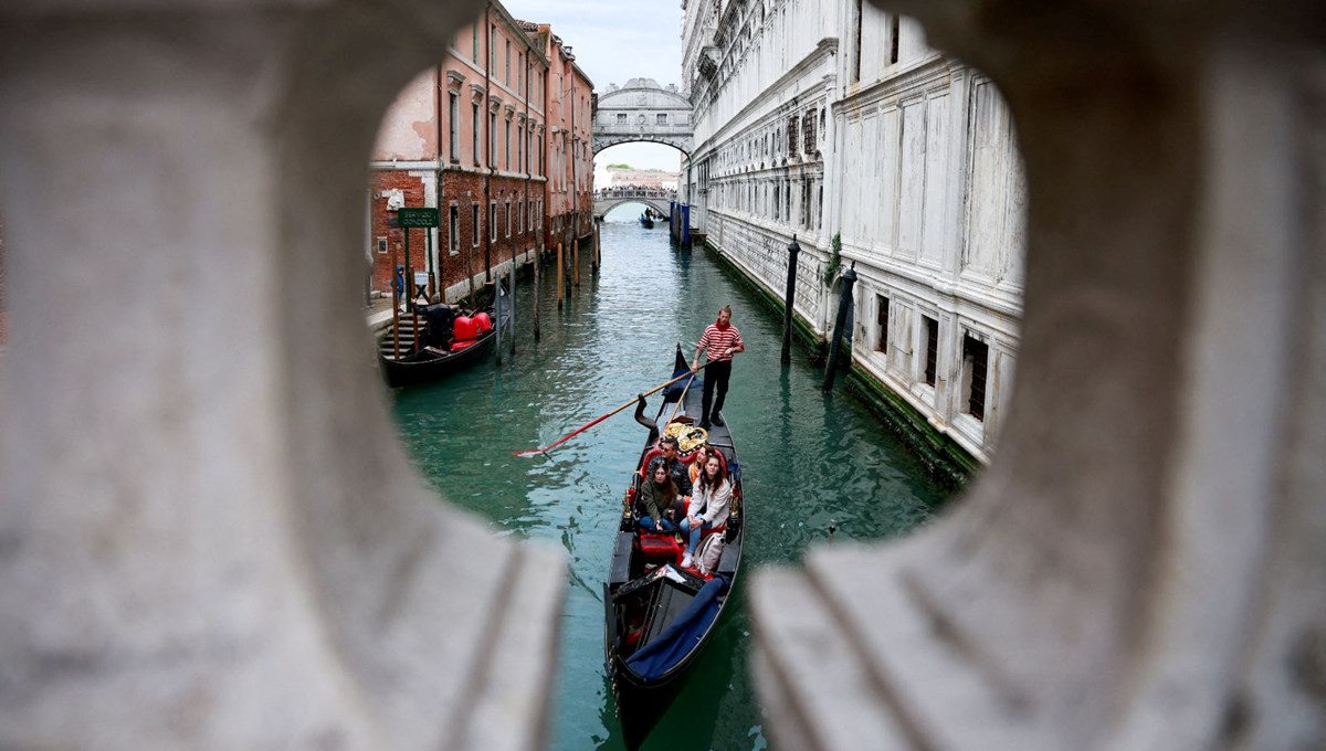 Venedik günübirlik ziyaretçilerden 700 bin eurodan fazla gelir elde etti