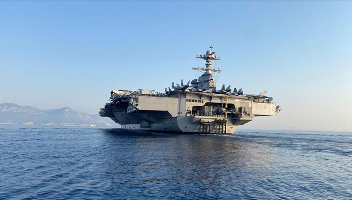 ABD'nin, İsrail'e gönderdiği uçak gemisini geri çekeceği iddiası
