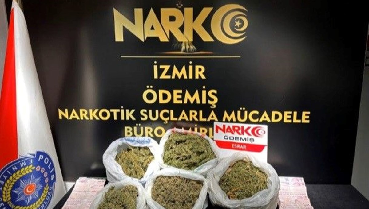 İzmir'de yılbaşı öncesi 64 ayrı uyuşturucu baskını