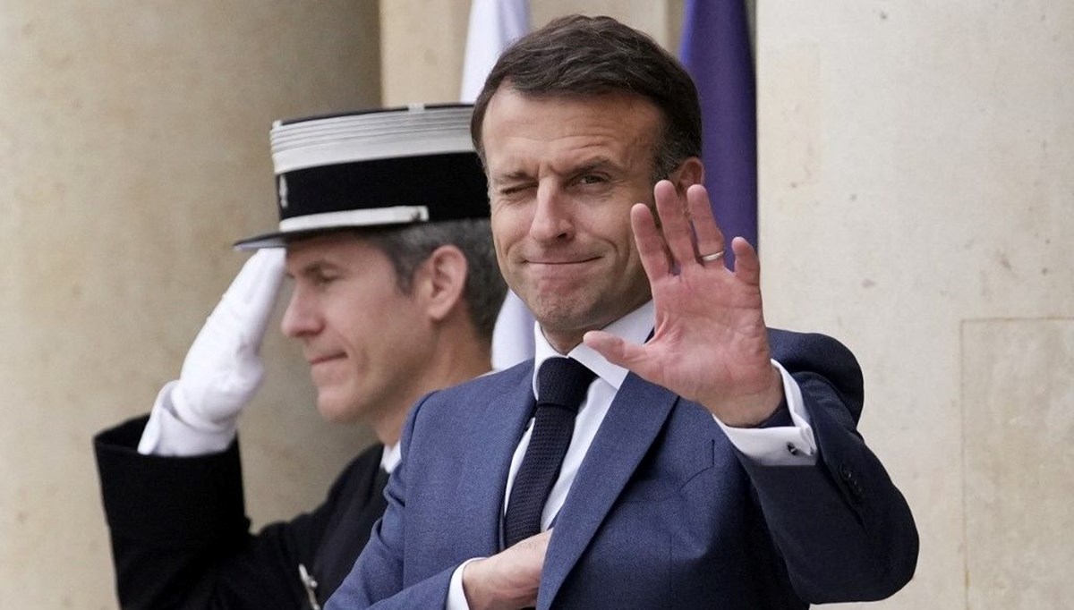 Macron, Ukrayna'ya askeri birlik gönderme ihtimali olduğunu tekrarladı