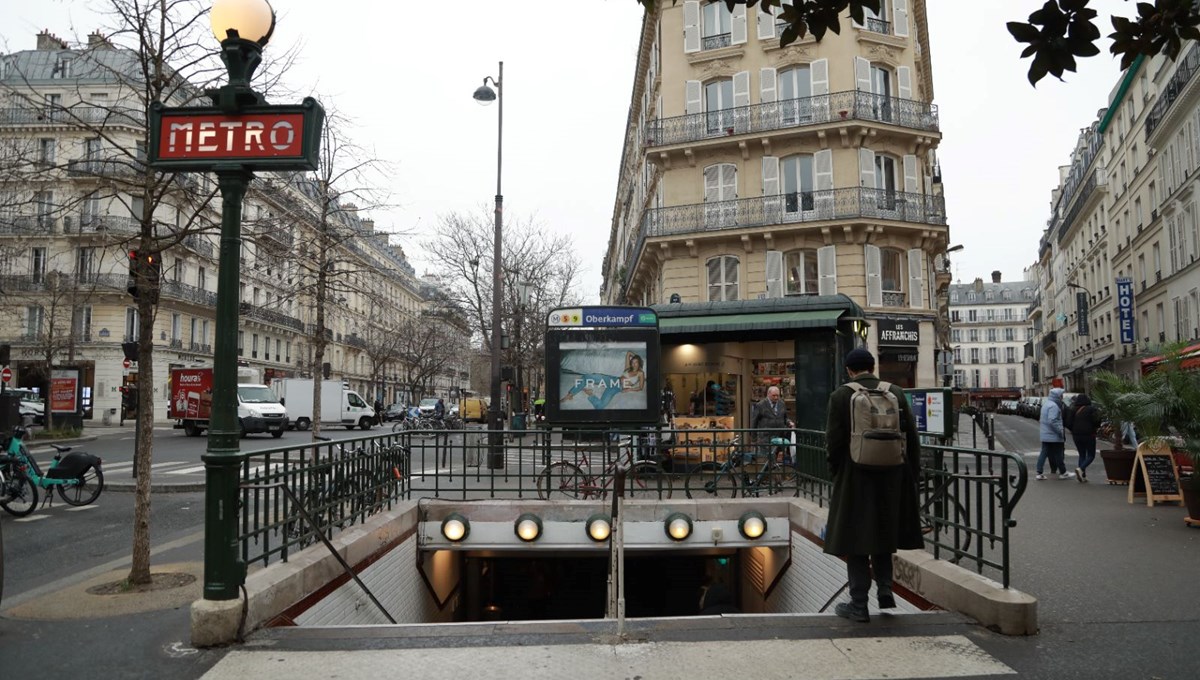 Paris'teki Jaures, Belleville ve Oberkampf istasyonları en yüksek hava kirliliğini kaydetti