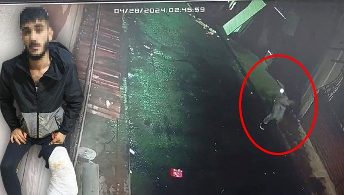 İstanbul'da film gibi olay: Eski eşine kızıp kendini bacaklarından vurdu