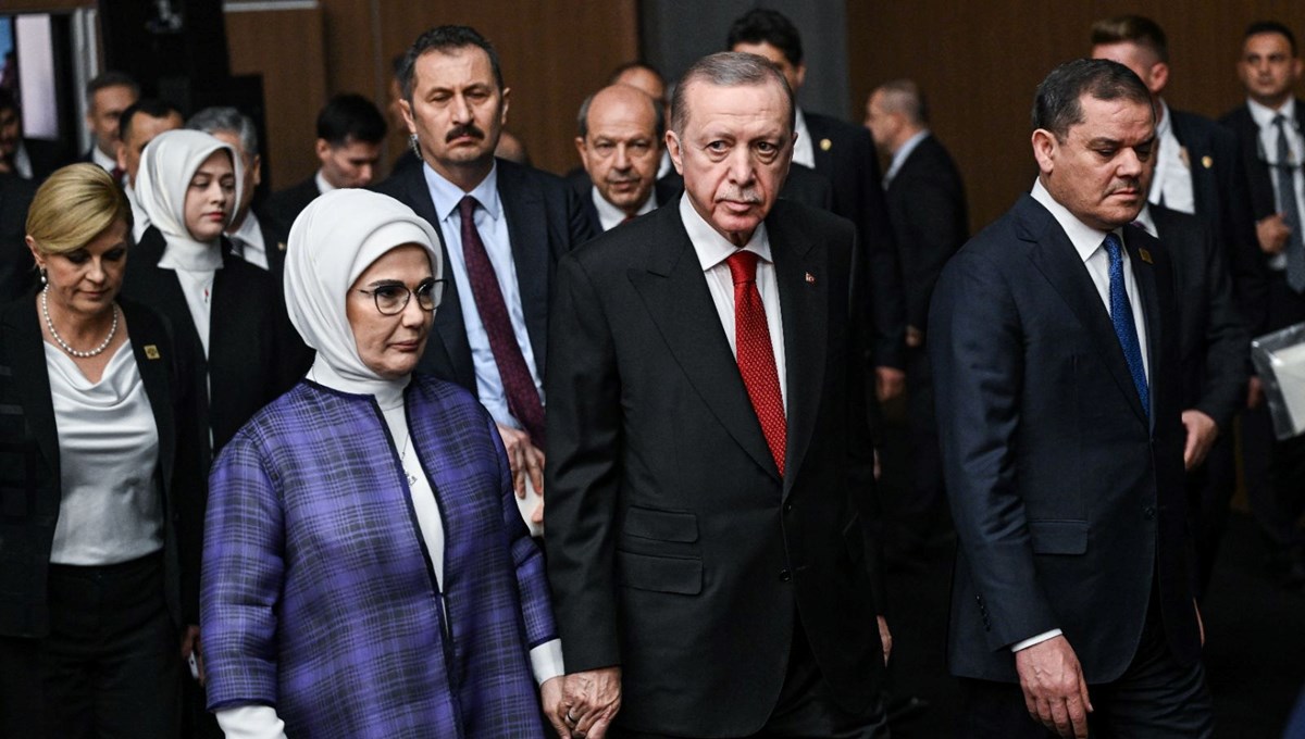 Emine Erdoğan, liderler ve lider eşleriyle görüşmeler yaptı (Antalya Diplomasi Forumu)