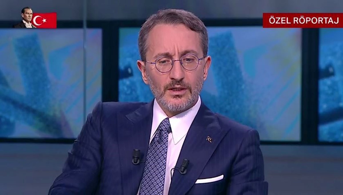 İletişim Başkanı Fahrettin Altun, NTV'de açıklamalarda bulundu