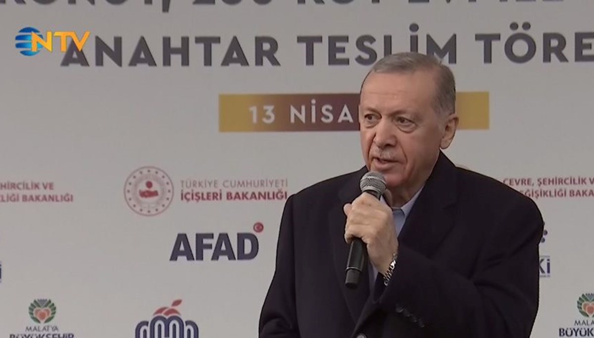 Cumhurbaşkanı Erdoğan: Şehirlerimizi en güzel haliyle yeniden ayağa kaldıracağız