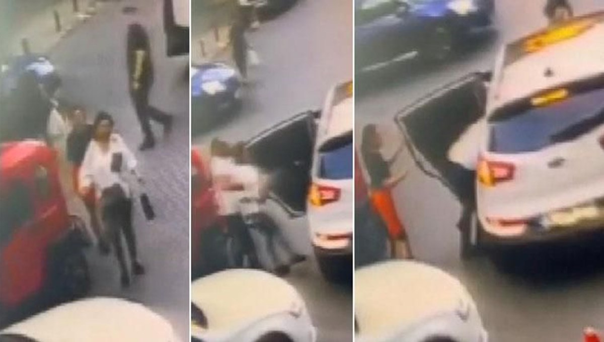 İstanbul'da caddede yürüyen kadın böyle kaçırıldı