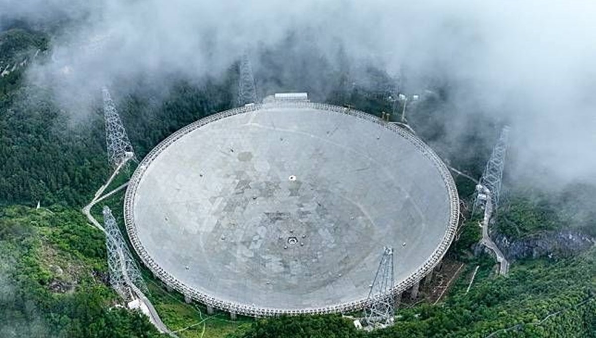 Çin'in FAST teleskobu Samanyolu'nun fotoğrafını çekti
