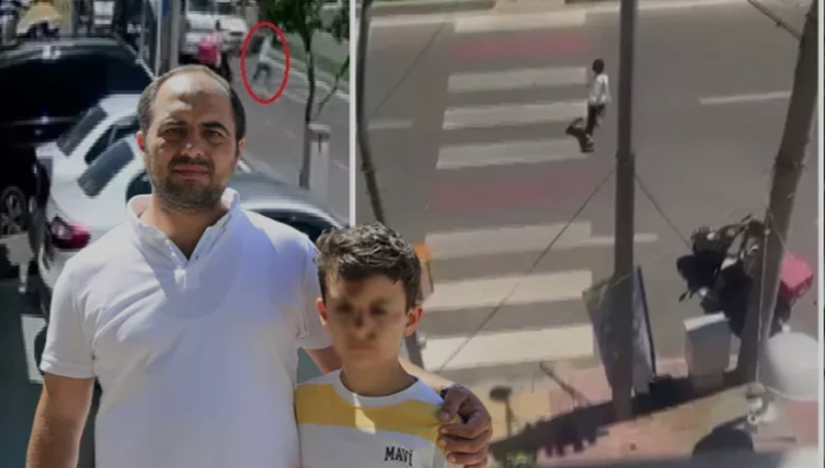 Antalya'da korku dolu anlar! Hatıra için görüntülediği oğluna otomobil çarptı