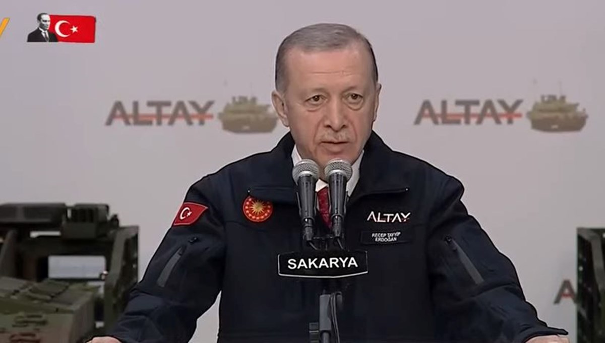 Yeni Altay Tankı test için TSK'da | Cumhurbaşkanı Erdoğan: Hedefimizi tam bağımsız savunma sanayii olarak belirledik
