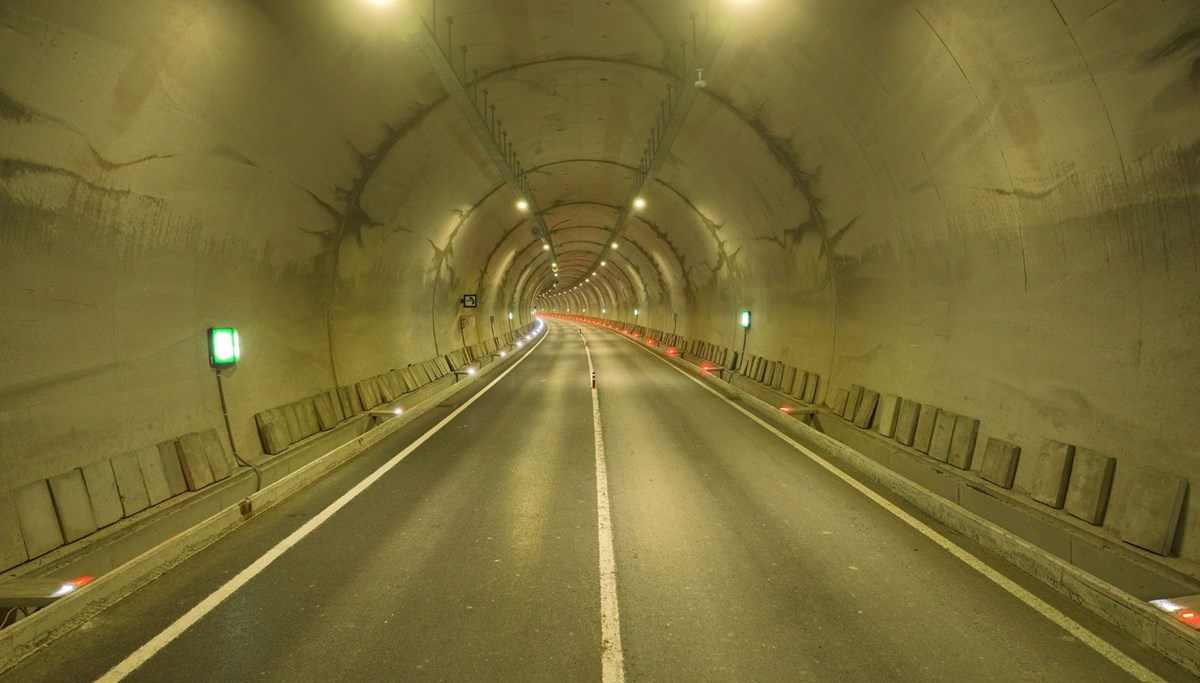Yağdonduran Tüneli ekim ayında açılıyor: Ulaşım 1,5 mesafe kısalacak