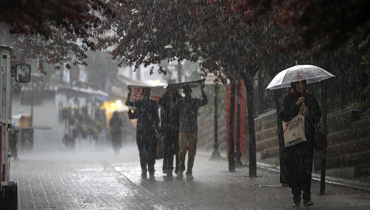 İstanbul ve 19 il için sağanak yağış uyarısı