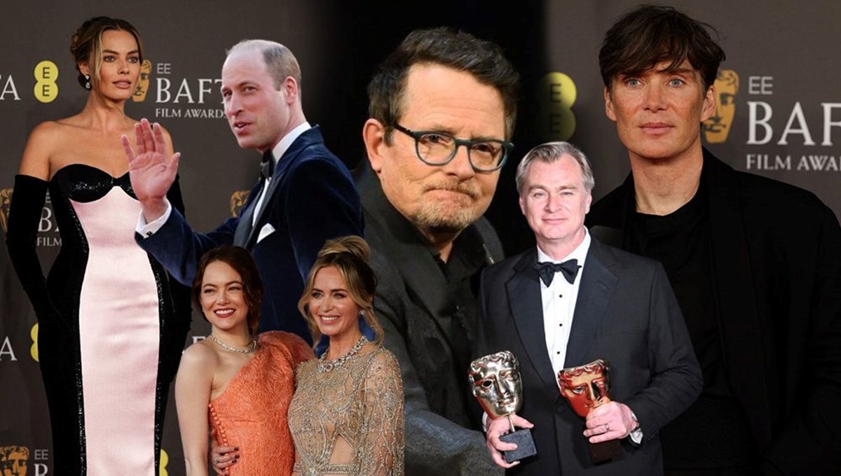 Oscar'ın habercisi BAFTA Ödülleri'ne damga vuran anlar