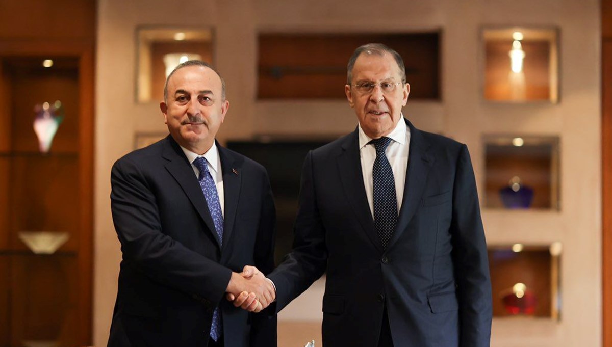 Dışişleri Bakanı Çavuşoğlu, Rus mevkidaşı ile görüştü