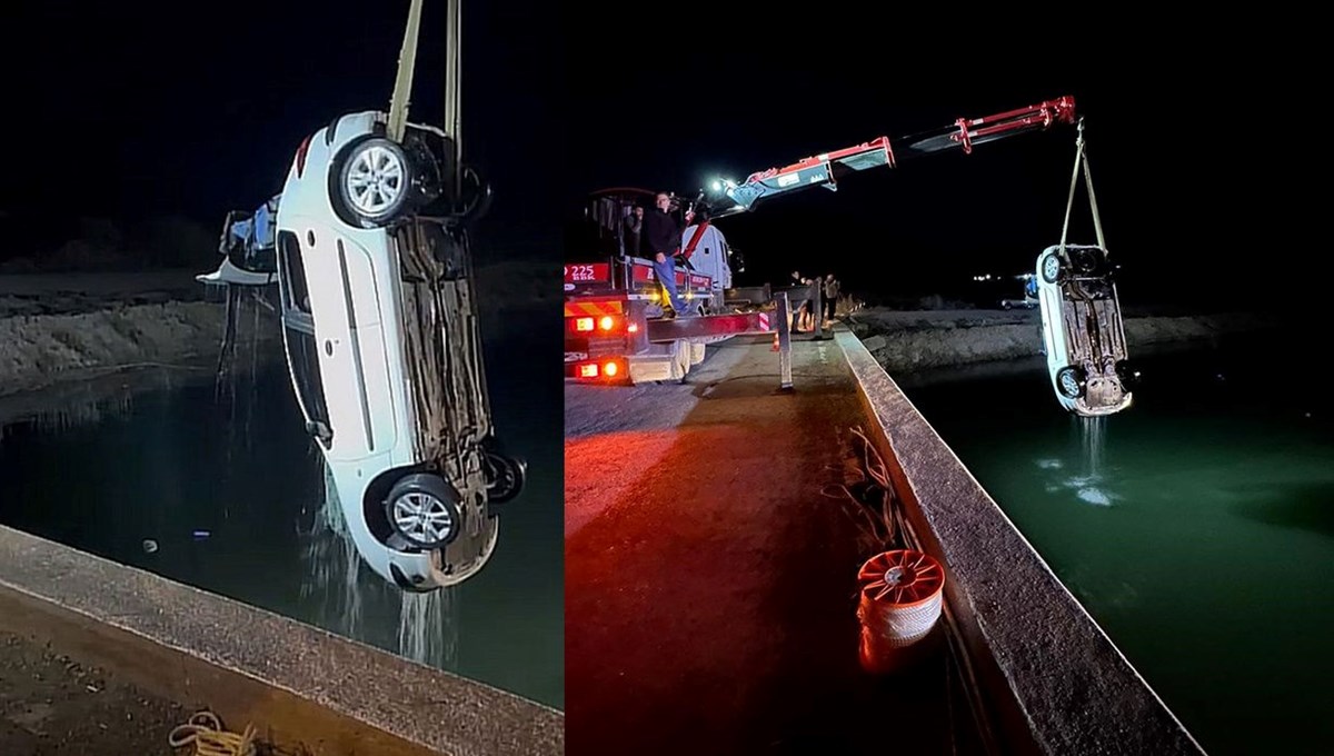 Muğla'da otomobil kanala uçtu: 2 ölü
