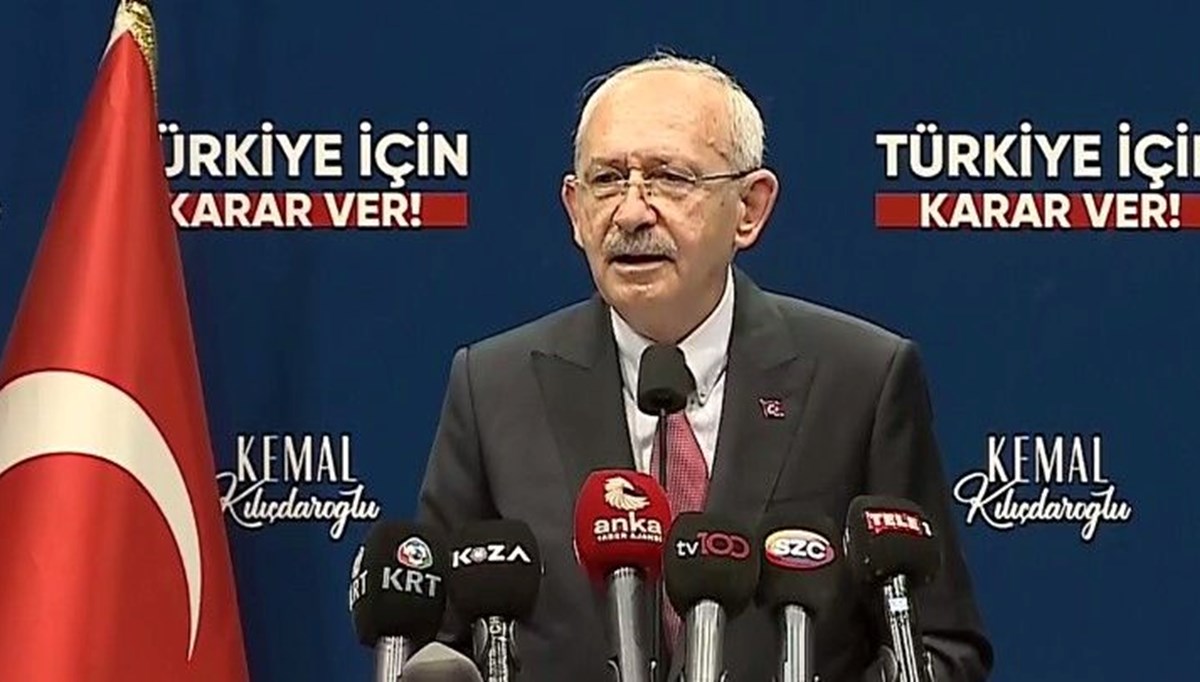CHP Genel Başkanı ve Millet İttifakı cumhurbaşkanı adayı Kemal Kılıçdaroğlu saat kaçta, nerede açıklama yapacak?