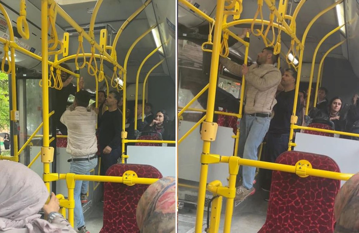 İstanbul’da otobüste olay: “Yanıma kimse oturmasın” deyip olay çıkardı