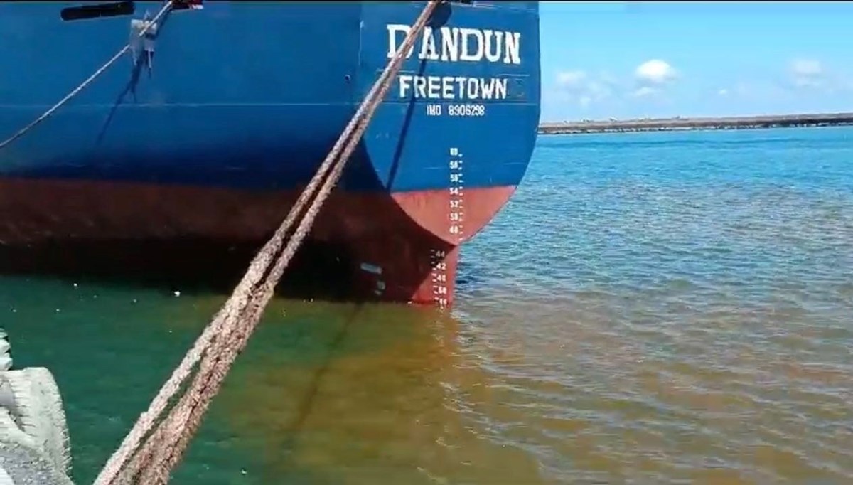 Bartın'da denizi kirleten gemiye 3,8 milyon lira ceza