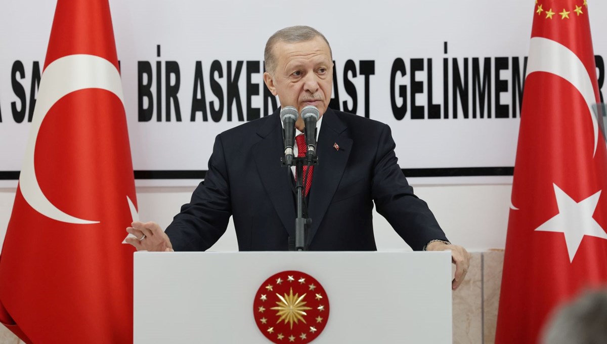 Cumhurbaşkanı Erdoğan: Askerimiz deprem bölgesinde fedakarca çalıştı