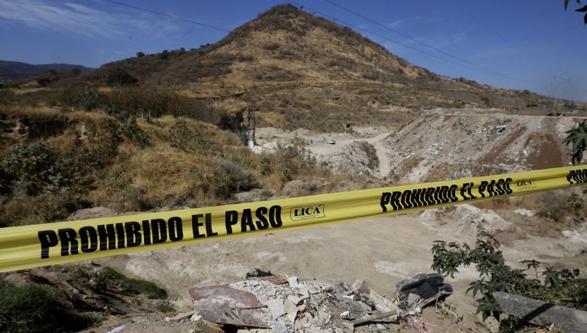 Meksika'da gizli bir çukurda 132 kişiye ait kemikler bulundu