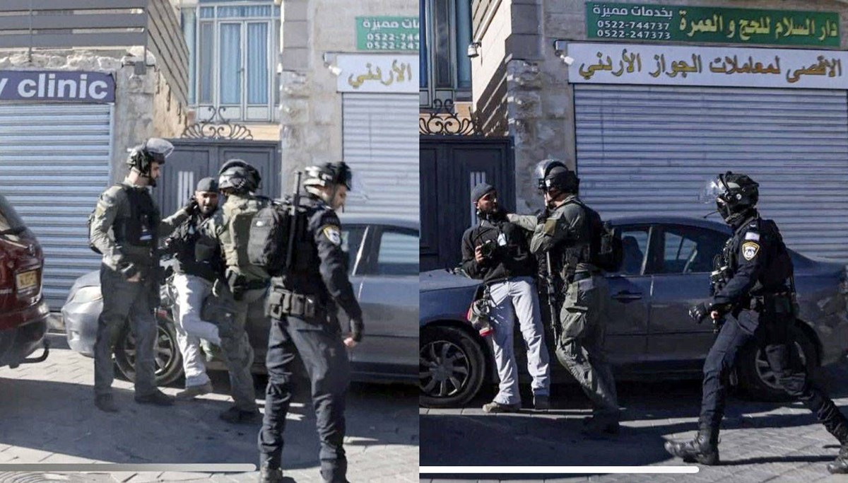 Gazze gölgesinde 10. cuma: İsrail polisinden habercilere müdahale