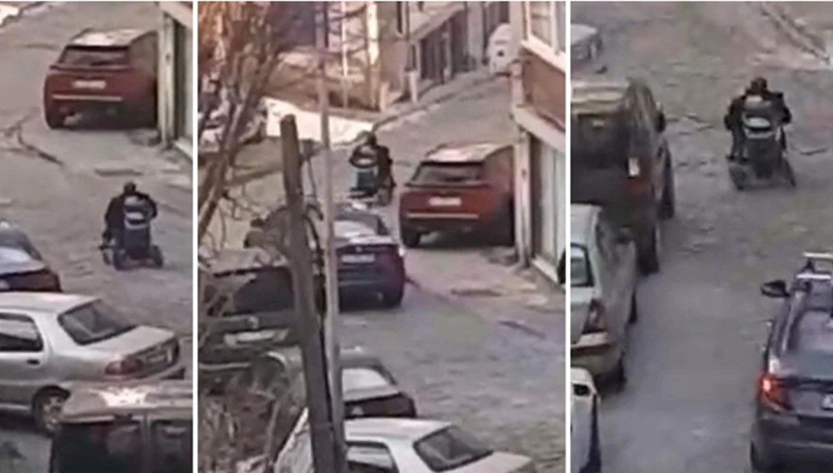 İstanbul'da akülü sandalye ile gelip eski eşini vuran kişi böyle kaçtı