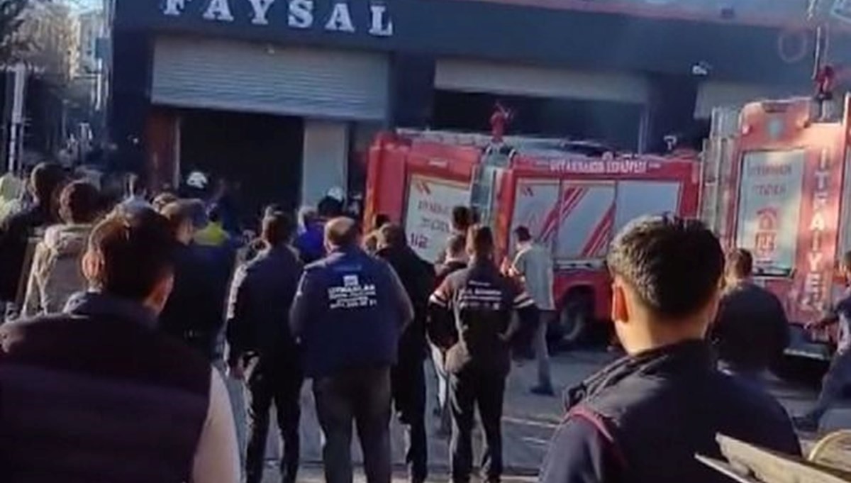 Diyarbakır'da oto boya dükkanında yangın: 3 kişi dumandan etkilendi