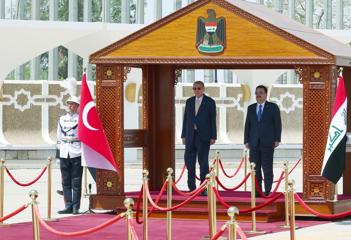 13 yıl sonra ilk ziyaret: Cumhurbaşkanı Erdoğan, Irak’ta