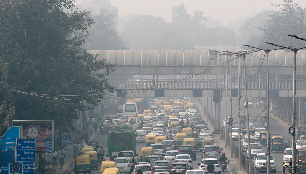 Yeni Delhi’de hava kirliliğine karşı yeni önlemler