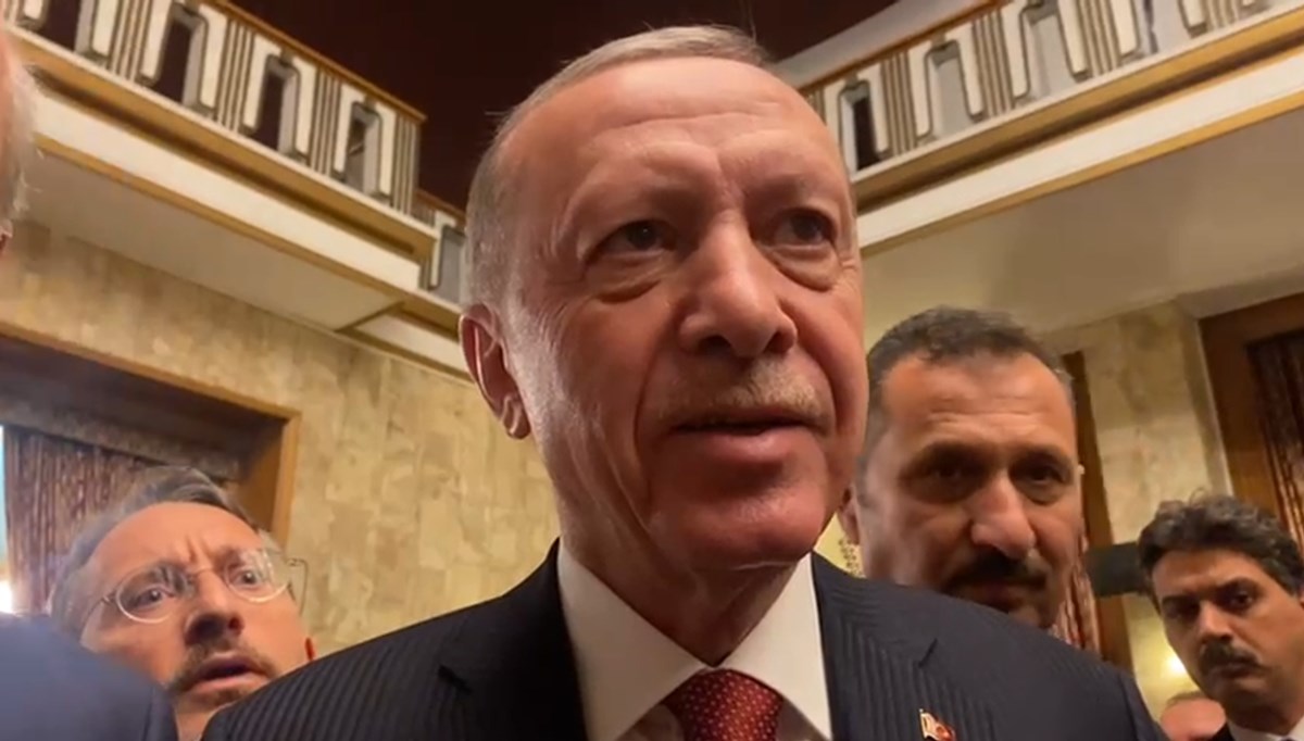 Cumhurbaşkanı Erdoğan: Özgür Özel'den görüşme talebi geldi