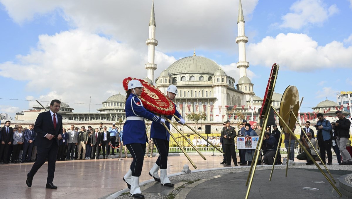 İstanbul’un kurtuluşunun 100. yıl dönümü Taksim’de kutlandı