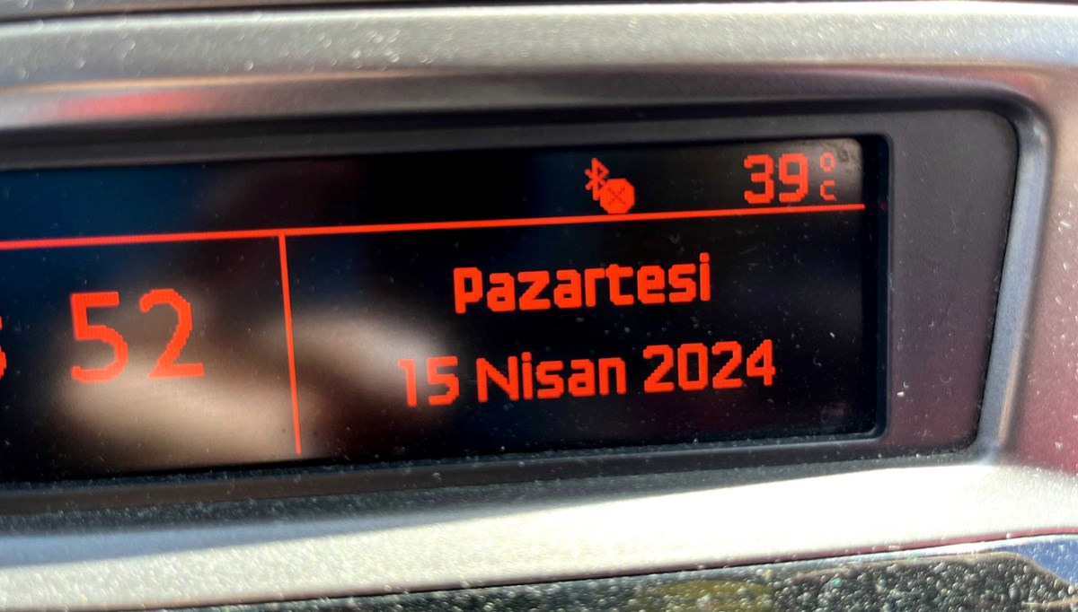 Adana'da nisan ayında sıcaklık rekoru: Termometreler 39 dereceyi gösterdi