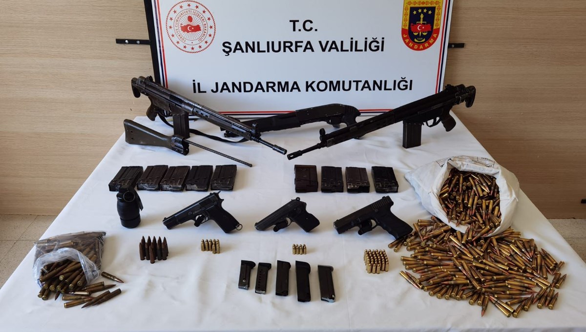 Şanlıurfa'da silah operasyonu: 3 gözaltı