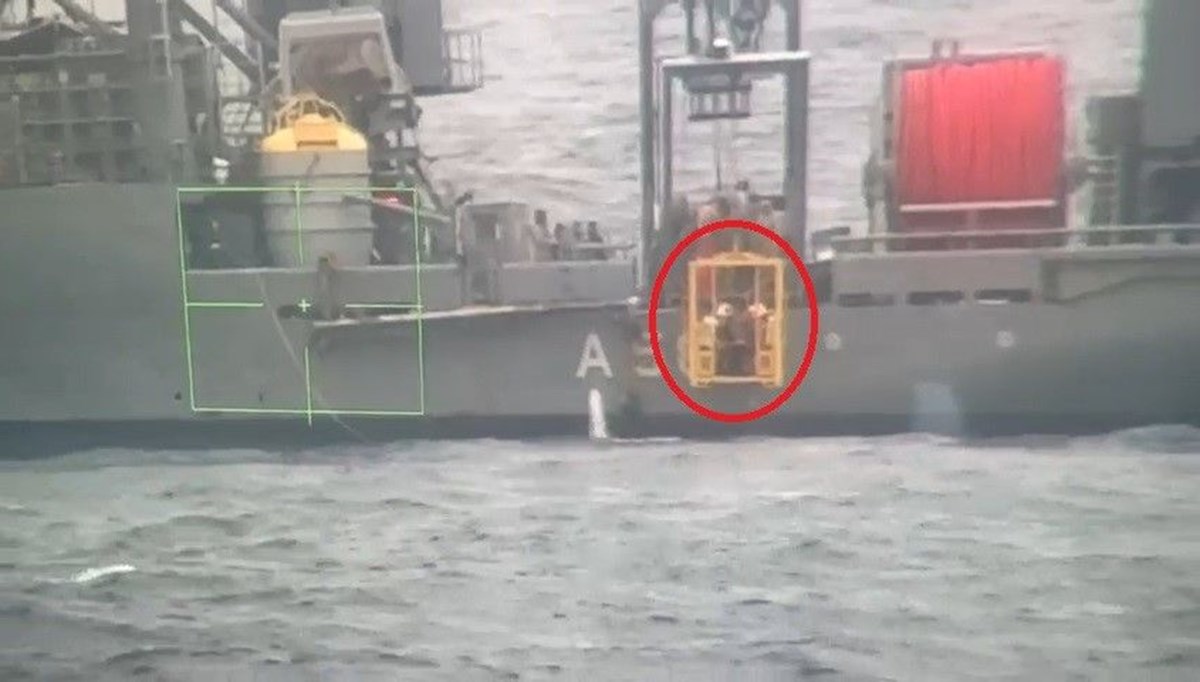 Marmara'da batan geminin enkazına dalış: Bir kişinin cansız bedenine ulaşıldı