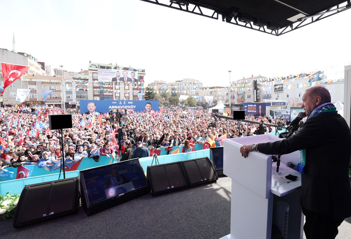 Cumhurbaşkanı Erdoğan, Arnavutköy
